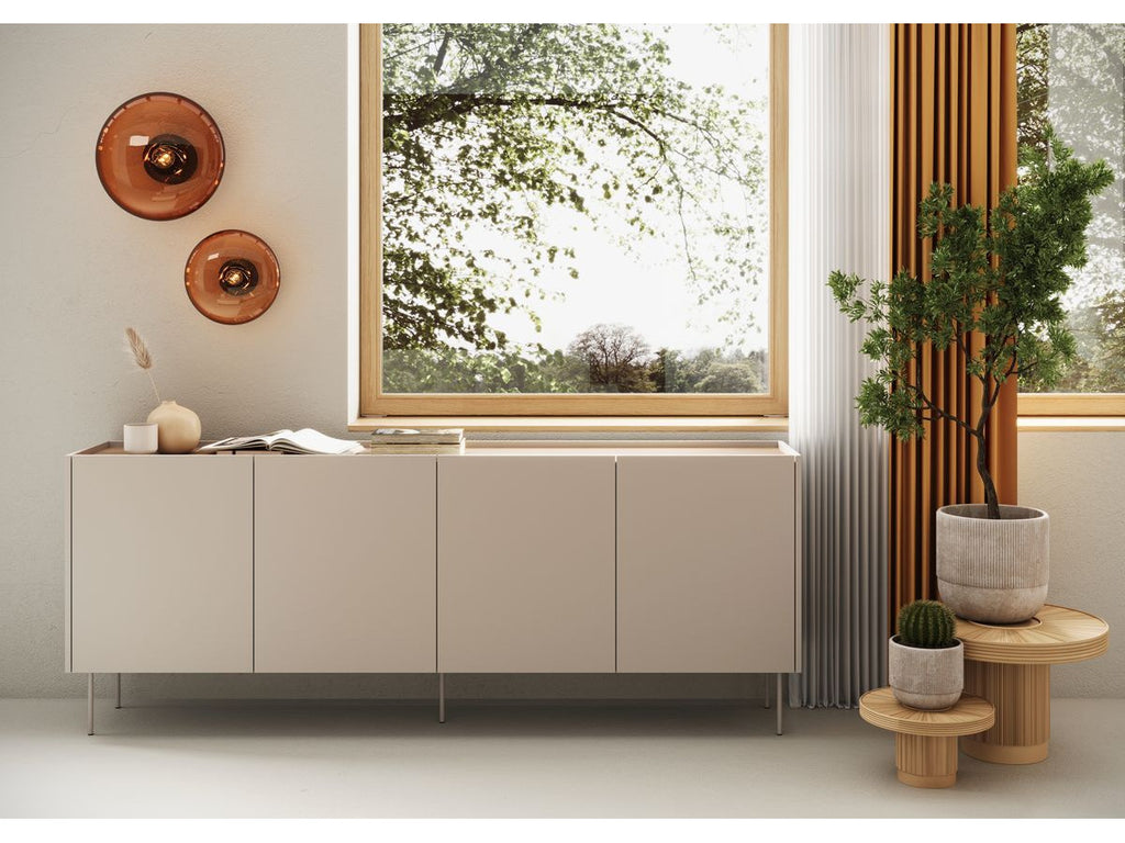 Atlas - Ensemble Avec Buffet 220 Cm + Meuble Tv 220 Cm