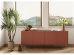 Atlas - Conjunto con aparador 220 cm + mueble de TV 220 cm + mesa de centro 120 cm
