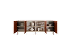 Atlas - Conjunto con aparador 220 cm + mueble de TV 220 cm + mesa de centro 120 cm