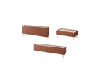 Atlas - Conjunto con aparador 220 cm + mueble de TV 220 cm + mesa de centro 120 cm