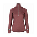 Aerial Woolmix Half Zip 2.0 - Brownish Red