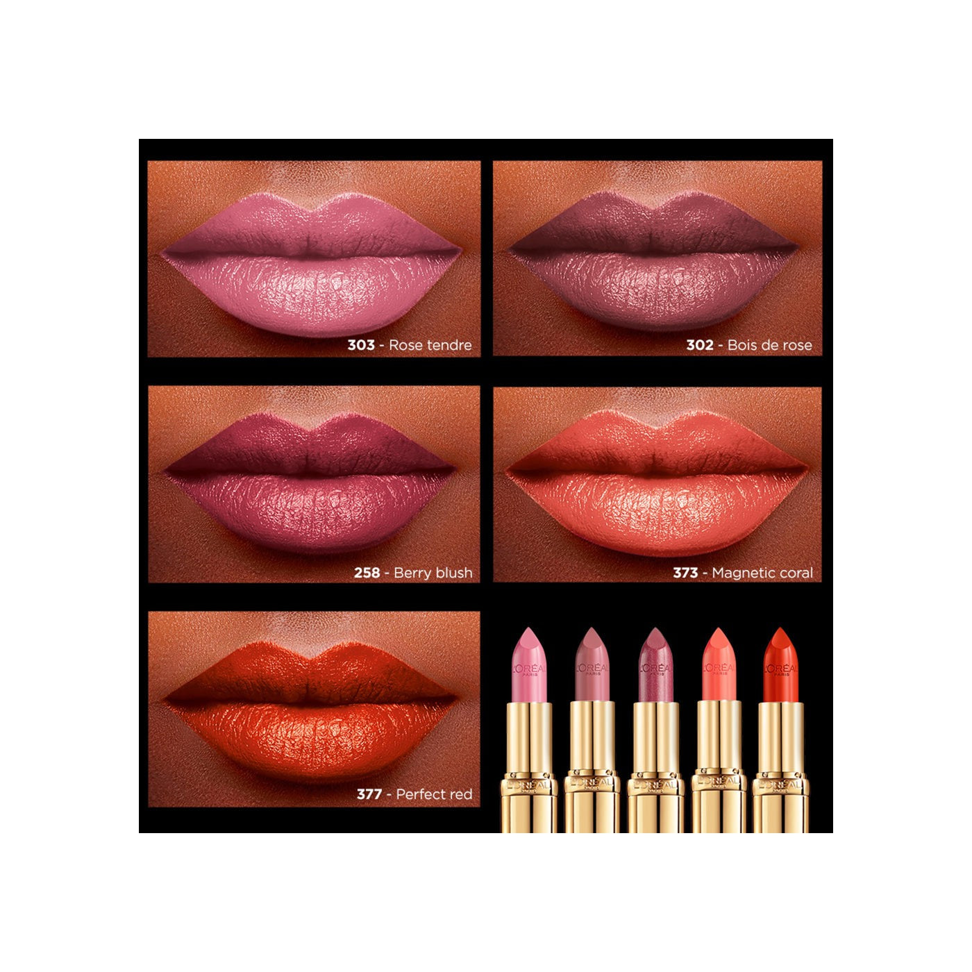 Color Riche 5 Lipstick Gift Set