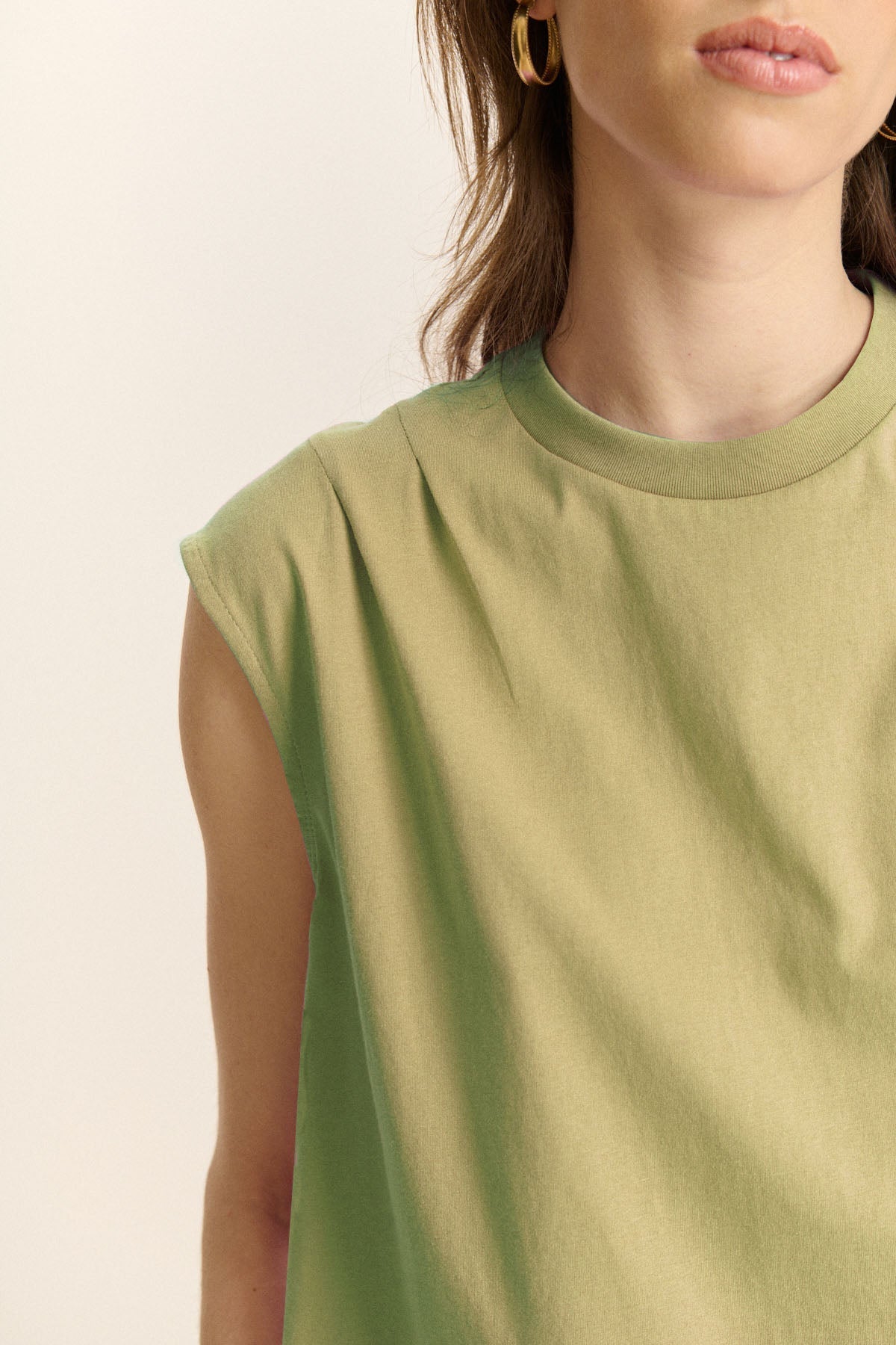 Camiseta Vivi - Almendra