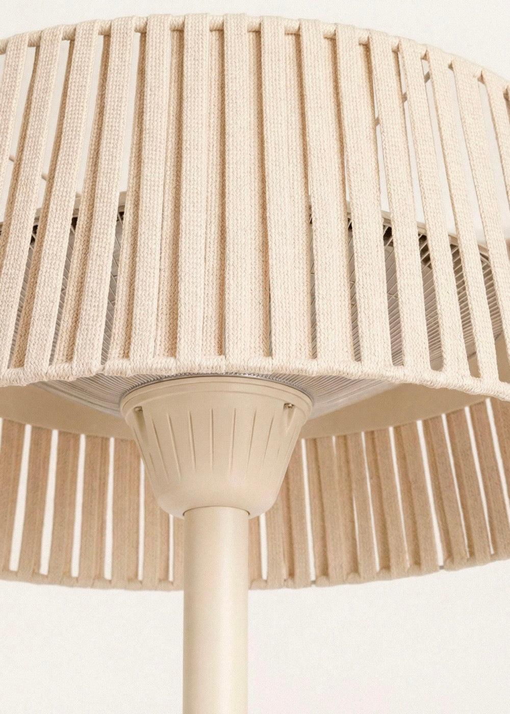 Patio Heater Compact - Poêle Infrarouge Pour Terrasses Et Espaces Extérieurs - Blanc Cassé