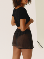 Short Black Bridge Transparent