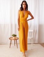 Sennepsgul Jumpsuit Gabriella