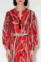 BLOUSE  HILL SEVIGNY ROUGE