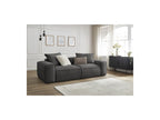 Boheme - Fixed 3-Seater Straight Sofa - Mottled Fabric