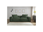 Boheme - Fixed 3-Seater Straight Sofa - Mottled Fabric