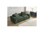 Boheme - Fixed 3-Seater Straight Sofa - Mottled Fabric