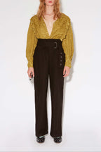 PANTALON UNNIE MARMONT CHARBON