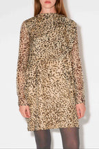 ROBE BIANCA CHLOE ANIMAL