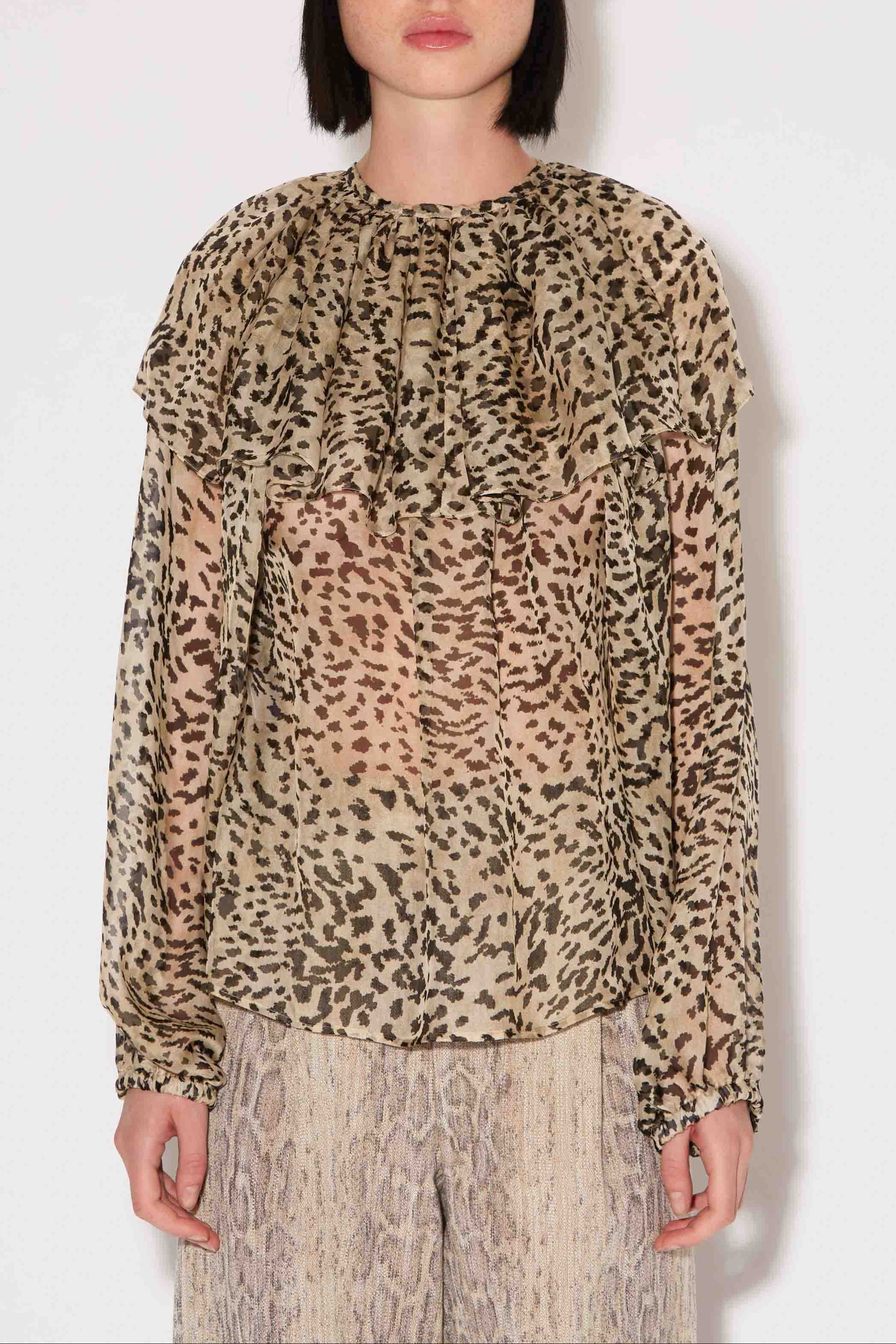 BLOUSE SHADOW CHLOE ANIMAL