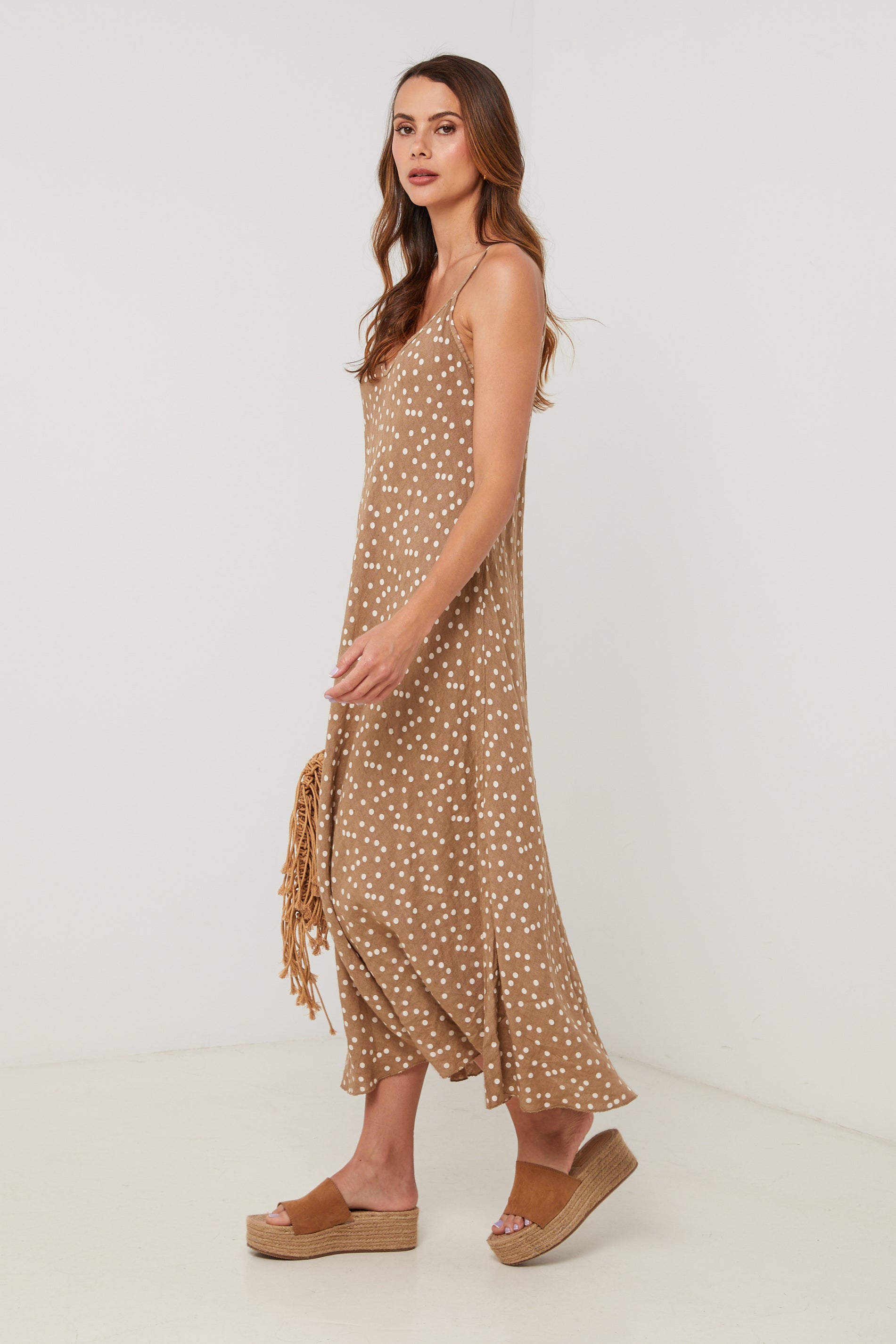 Robe - Camel - Femme