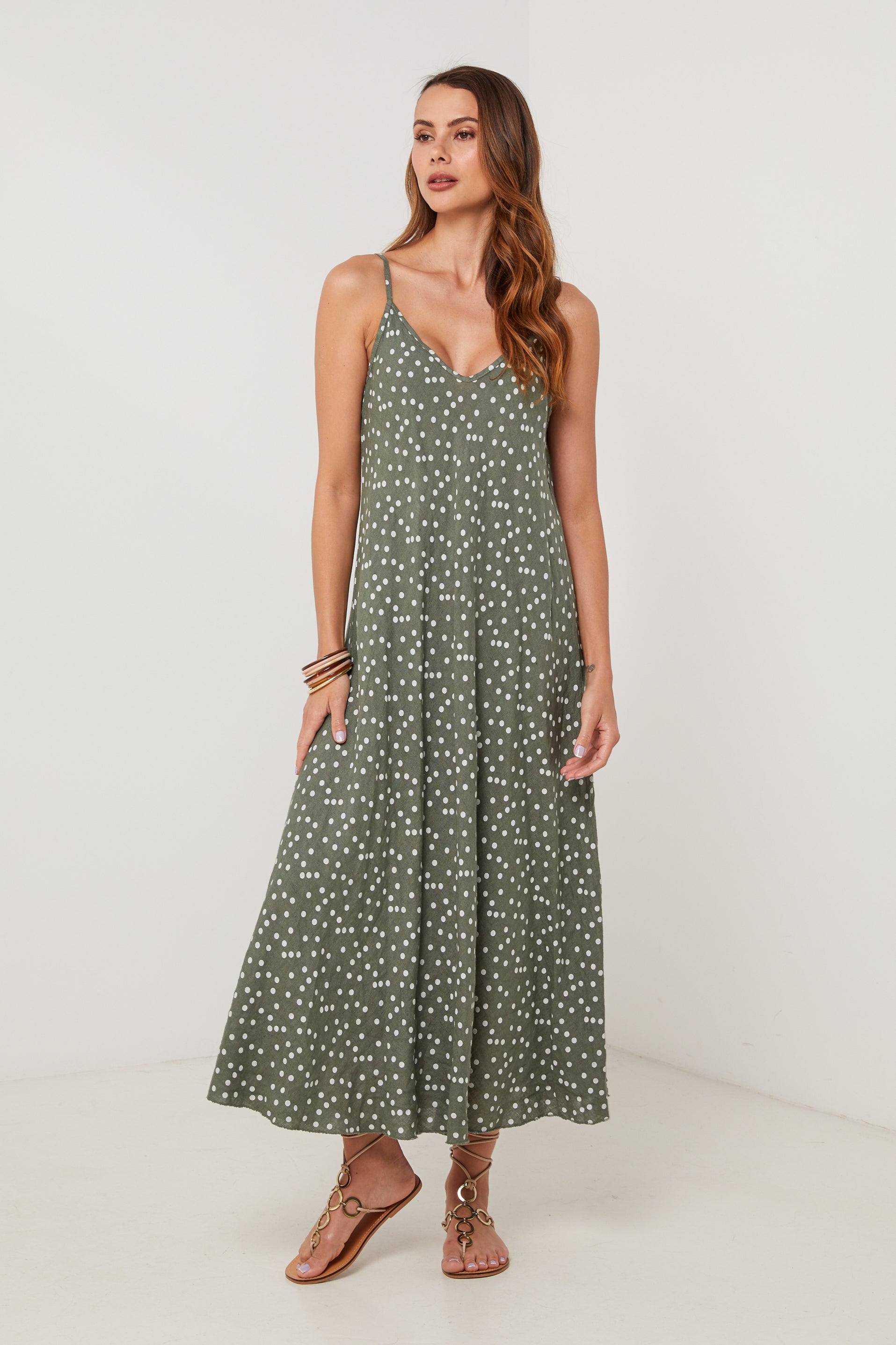 Vestido - Caqui - Mujer