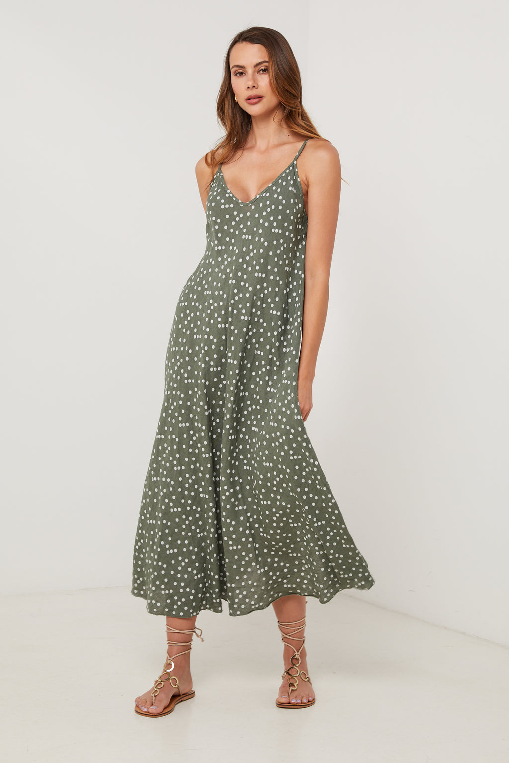 Vestido - Caqui - Mujer