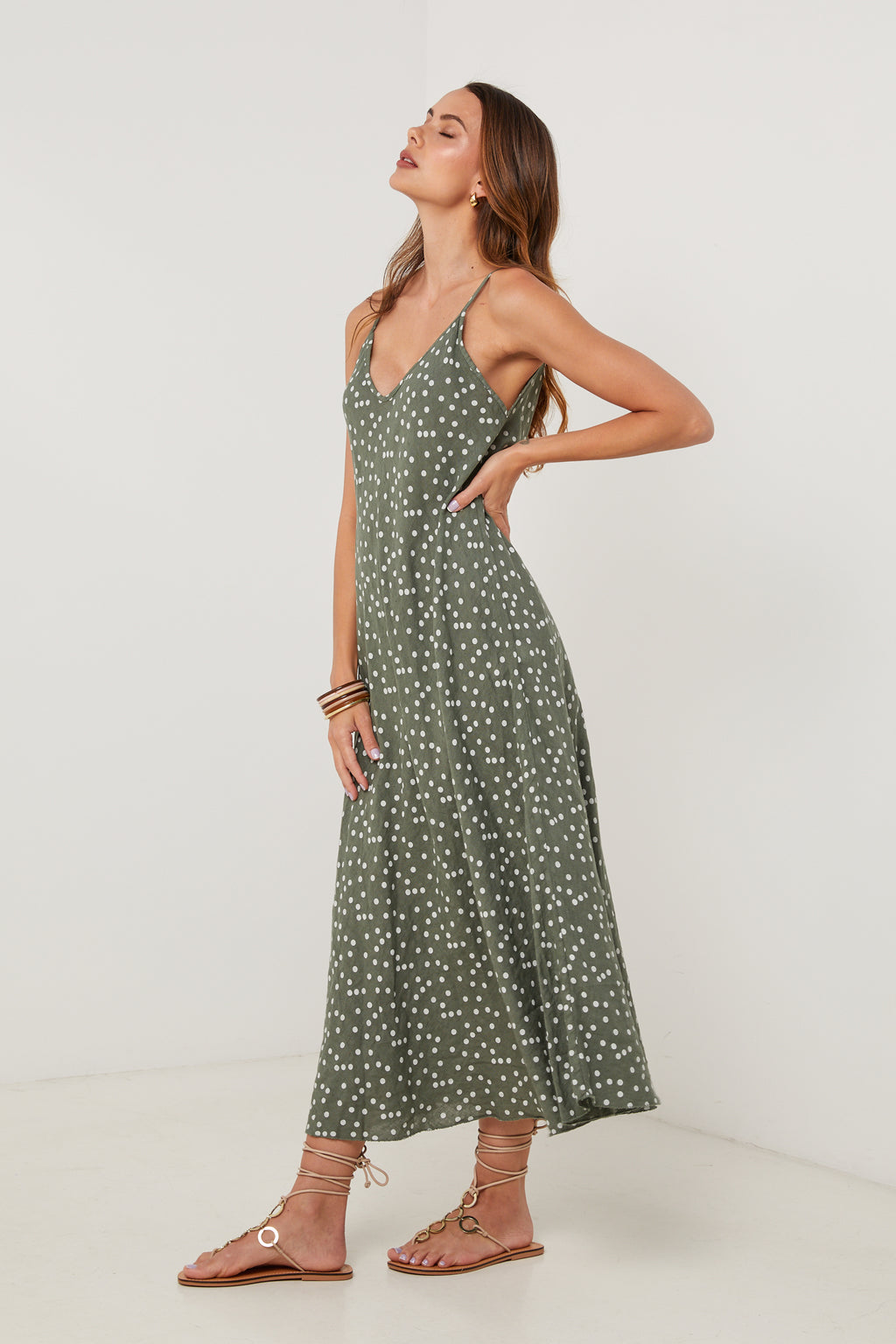 Vestido - Caqui - Mujer