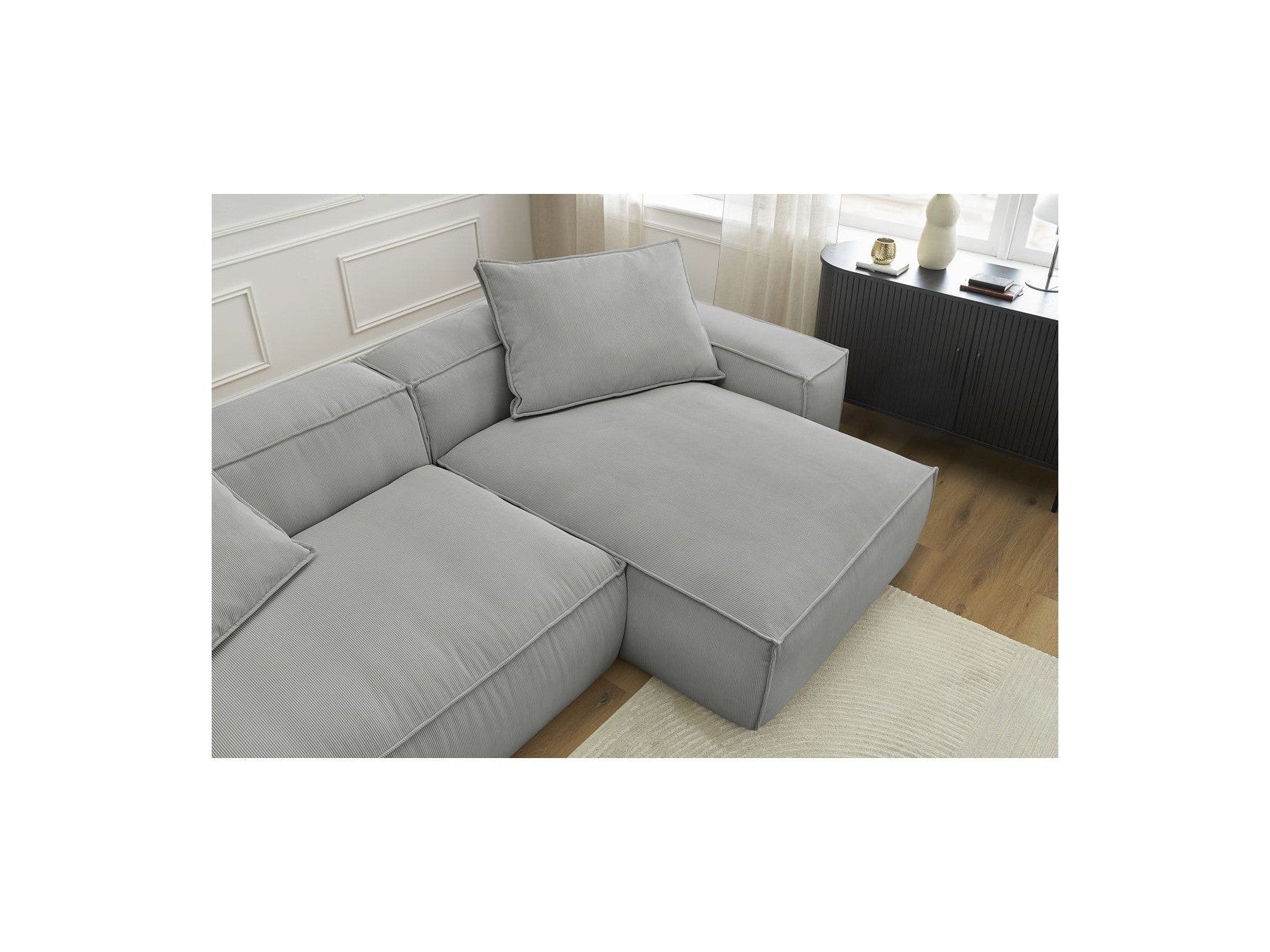 Boheme - Ultra-Soft Reversible Corner Sofa - Corduroy