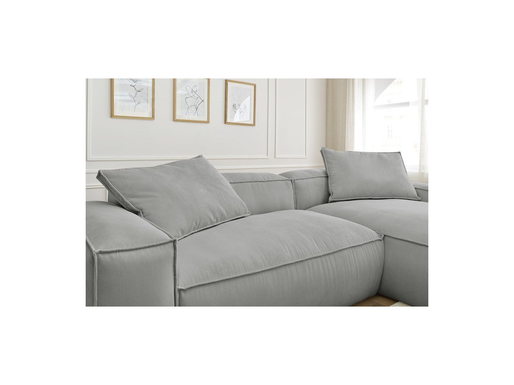 Boheme - Ultra-Soft Reversible Corner Sofa - Corduroy