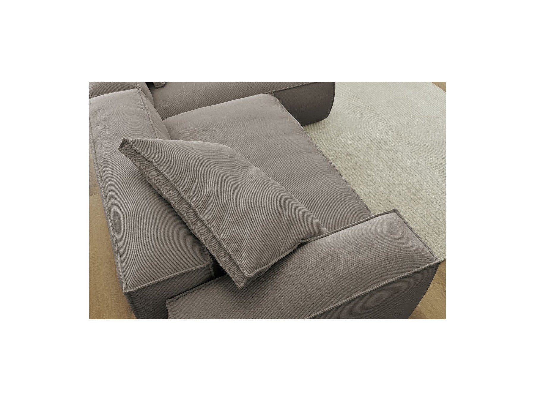 Boheme - Ultra-Soft Reversible Corner Sofa - Corduroy