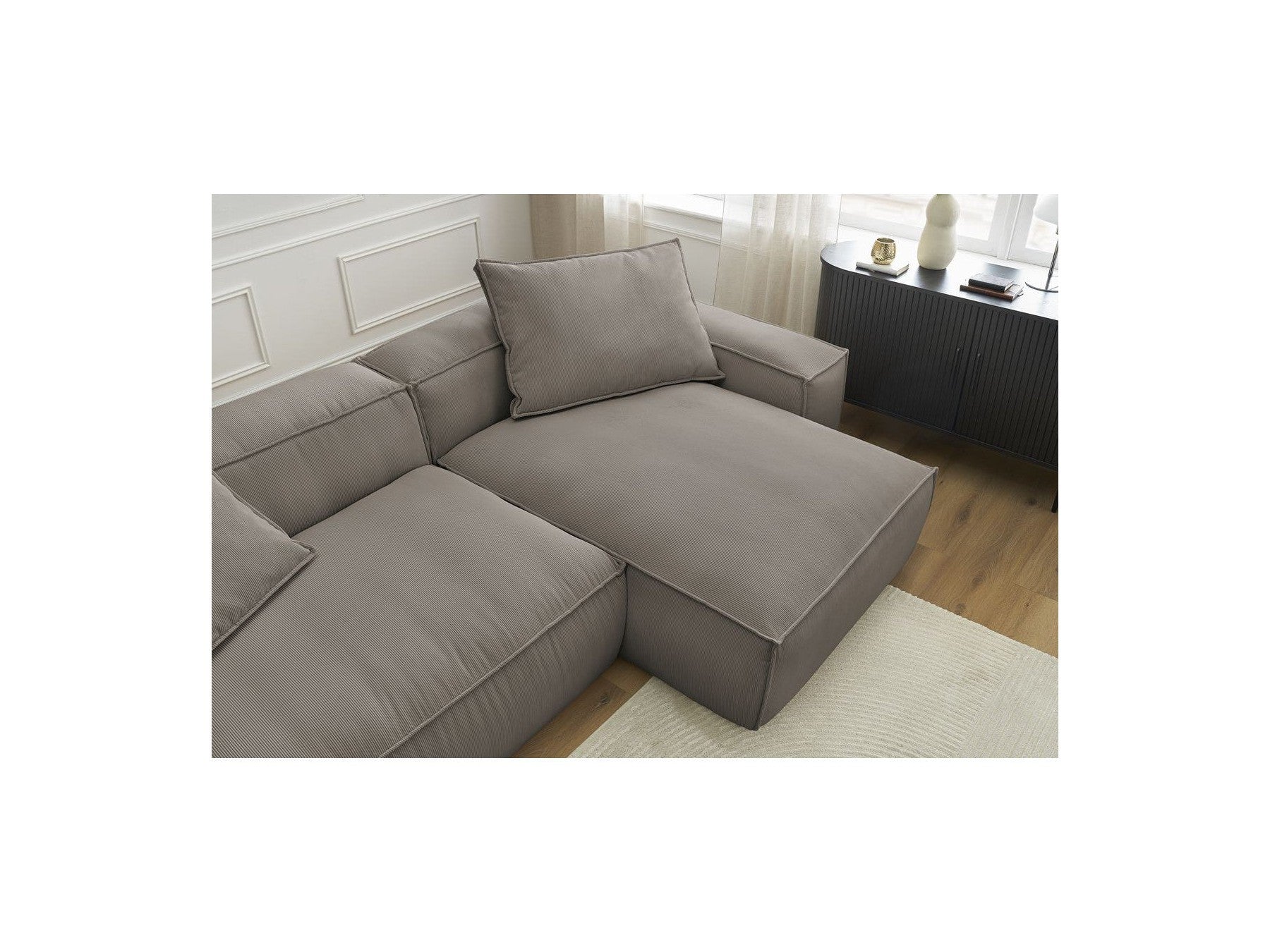 Boheme - Ultra-Soft Reversible Corner Sofa - Corduroy