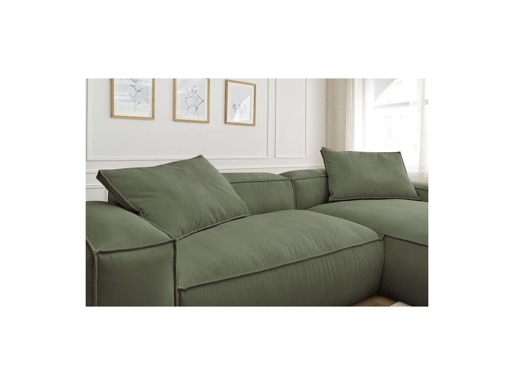 Boheme - Ultra-Soft Reversible Corner Sofa - Corduroy