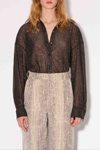 CHEMISE BIJOU DISCO NOIR