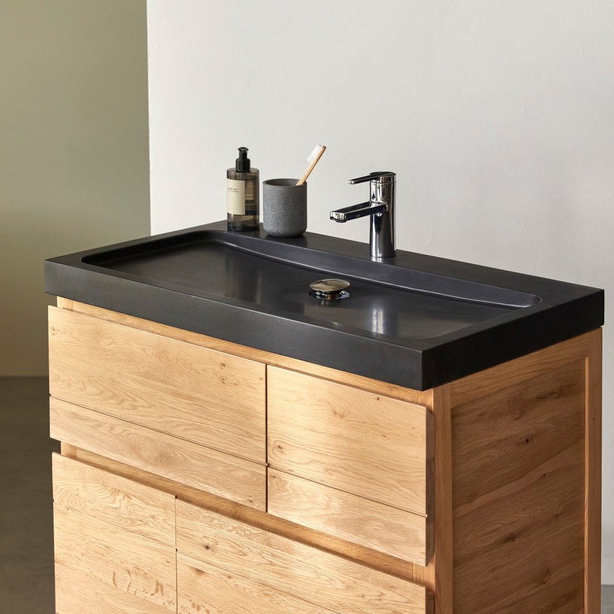 Easy - Badezimmermöbel - Eiche - Natur