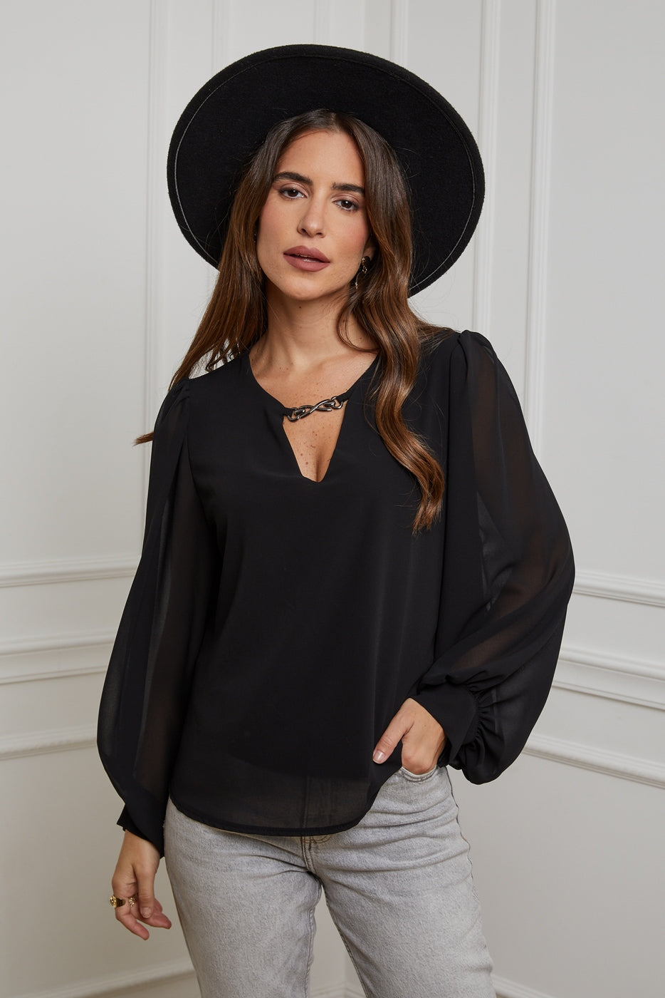 Blusa - Negro