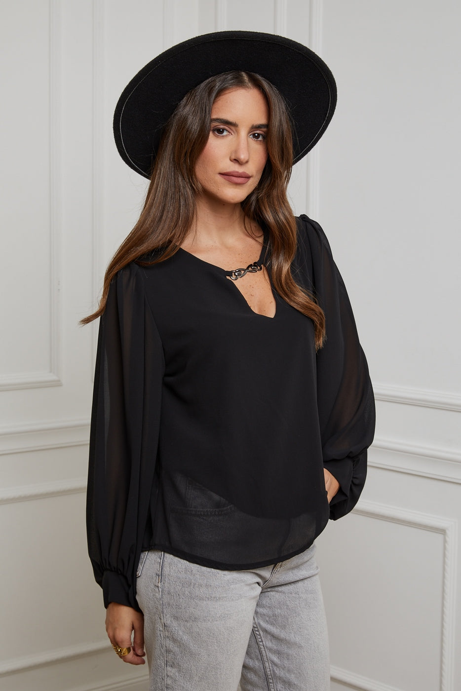 Blusa - Negro