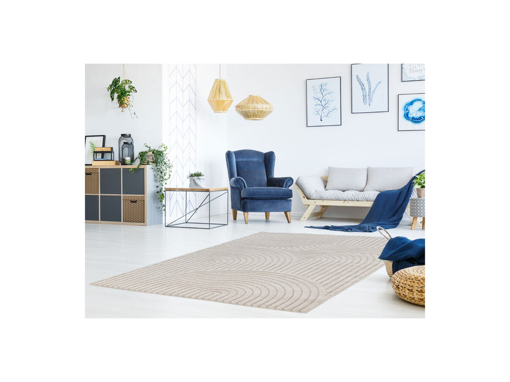 Herve - Low-Pile Rug - Abstract Pattern