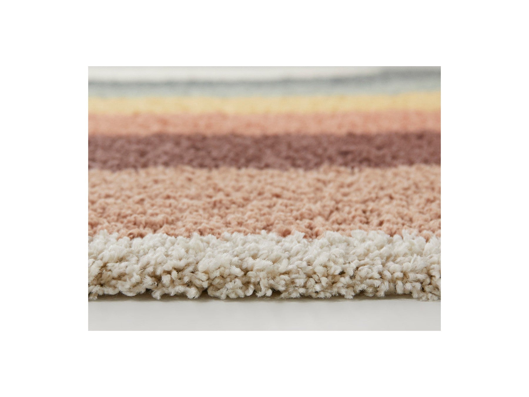 Lilia - Tapis Poils Ras - Motif Abstrait - Multicolore