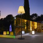 Standy - Lampadaire Solaire - Acier - Gris