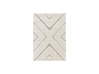 Rachida - Low-Pile Rug - Graphic Pattern - Beige