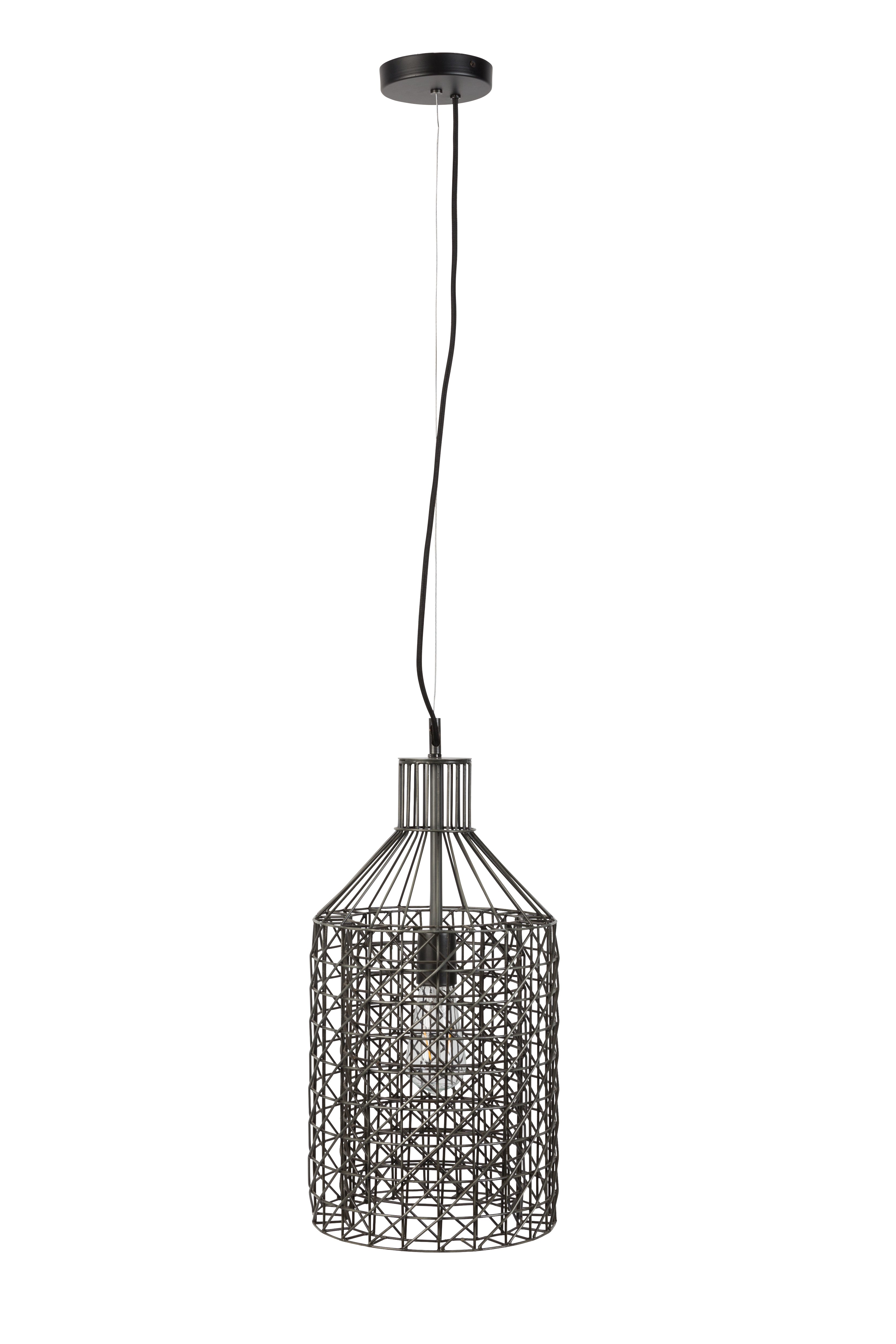 Jim Haute - Pendant Lamp - Iron - Black/Silver