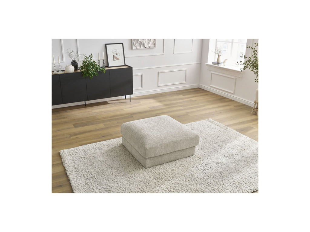 Leonard - Pouffe - Textured Fabric
