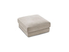 Leonard - Pouffe - Textured Fabric