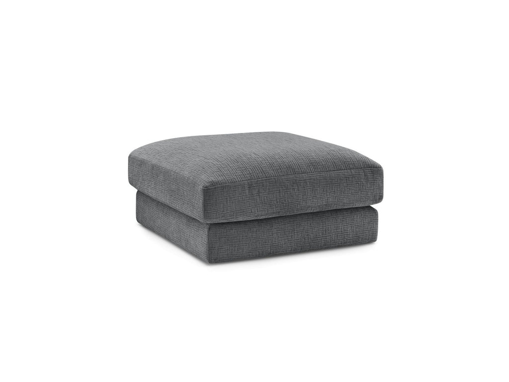Leonard - Pouffe - Textured Fabric