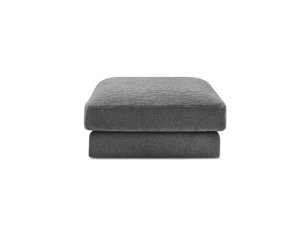 Leonard - Pouffe - Textured Fabric