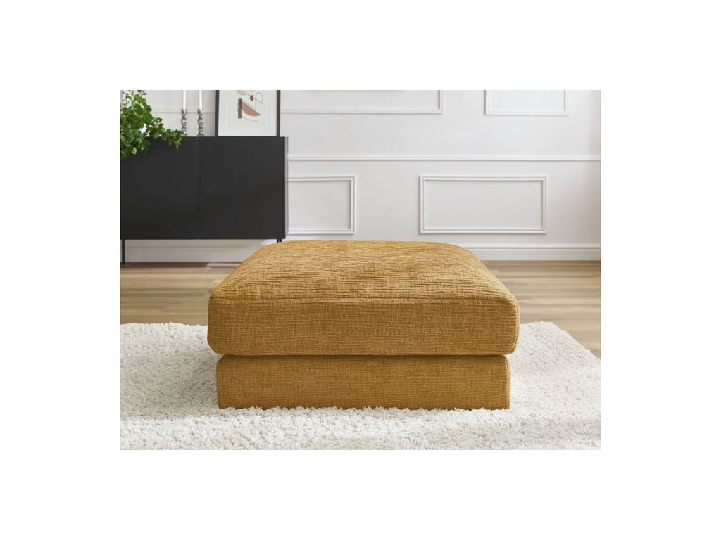 Leonard - Pouffe - Textured Fabric