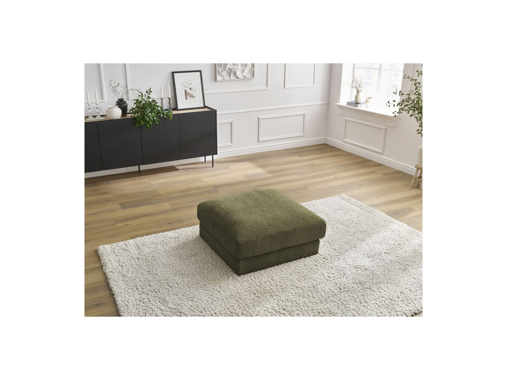 Leonard - Pouffe - Textured Fabric