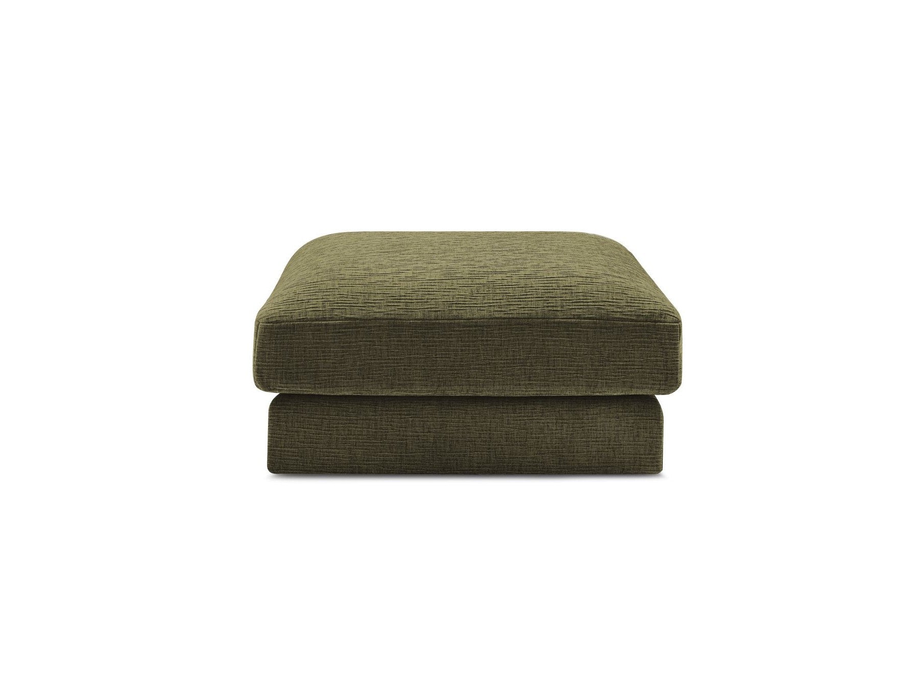 Leonard - Pouffe - Textured Fabric