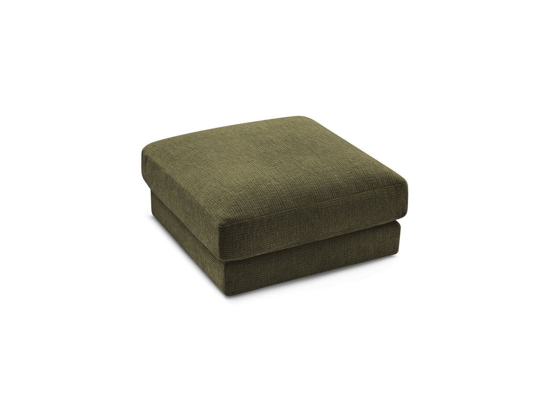 Leonard - Pouffe - Textured Fabric