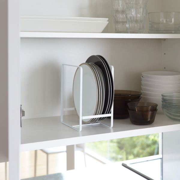 Tower Plate Organiser - White