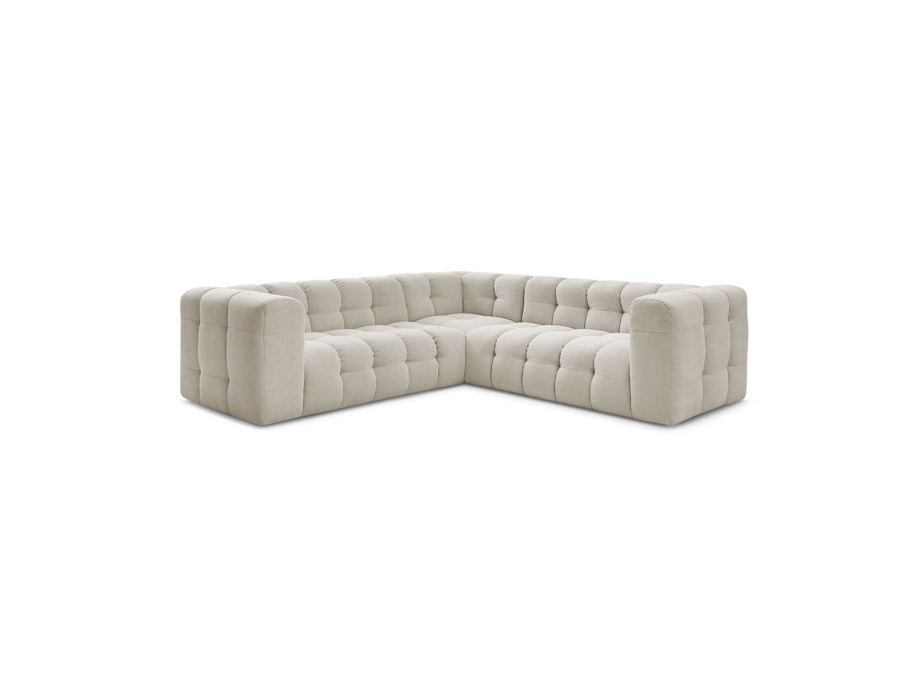 Cloud - Canapé D'Angle Réversible - Tissu Lisse