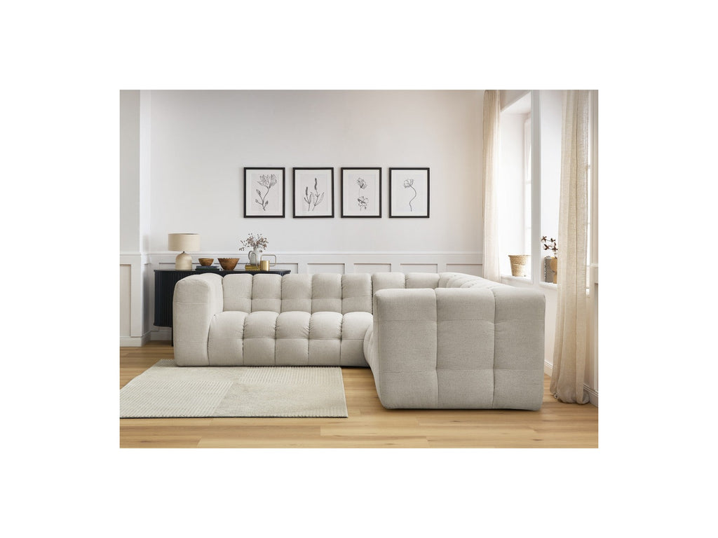 Cloud - Canapé D'Angle Réversible - Tissu Lisse