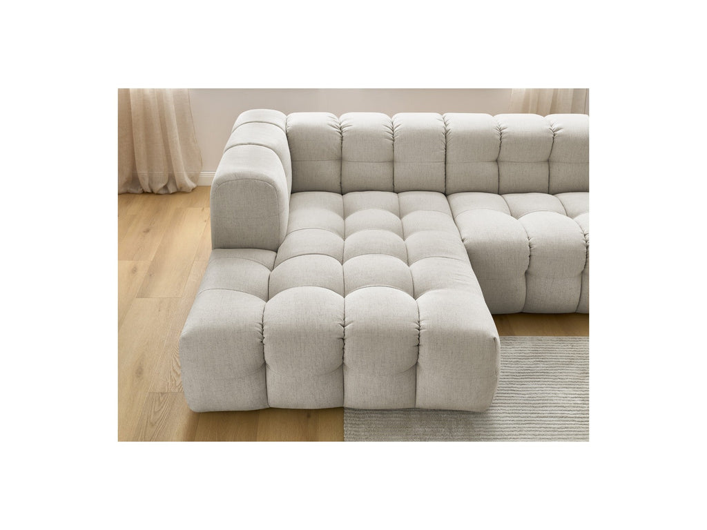 Cloud - Canapé D'Angle Réversible - Tissu Lisse