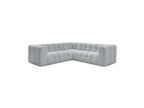Cloud - Canapé D'Angle Réversible - Tissu Lisse