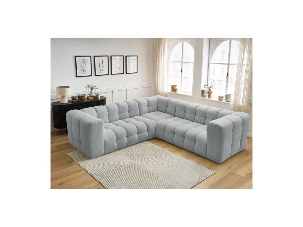 Cloud - Canapé D'Angle Réversible - Tissu Lisse