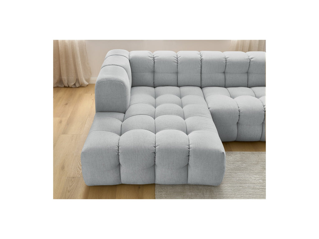 Cloud - Canapé D'Angle Réversible - Tissu Lisse